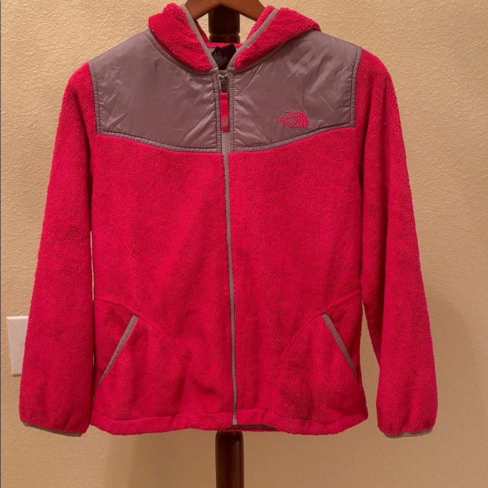 The North Face Fleece zip up hoodie